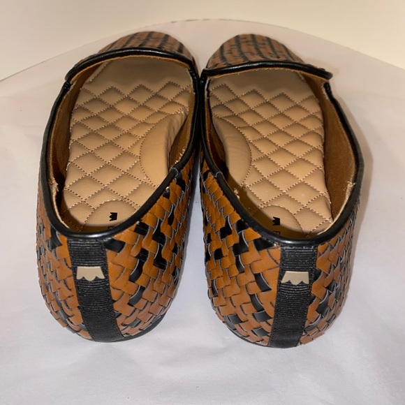 NWOB Birdies The Starling Loafer In Leather Basket Weave Sz Women’s 8 - Picture 5 of 12